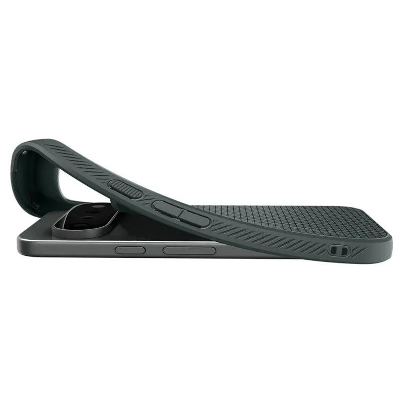 Spigen Liquid Air Mag MagSafe – dėklas Google Pixel 11 (Abyss Green)