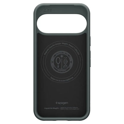 Spigen Liquid Air Mag MagSafe – dėklas Google Pixel 11 (Abyss Green)