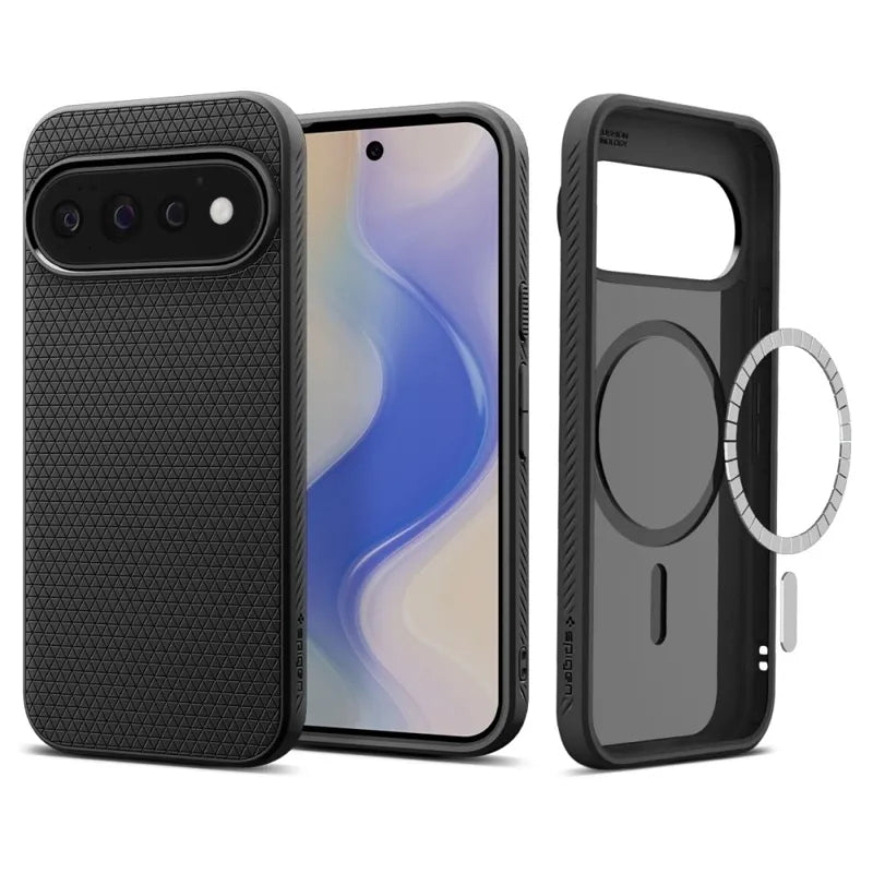 Spigen Liquid Air Mag MagSafe - dėklas Google Pixel 11 Pro (Matte Black)