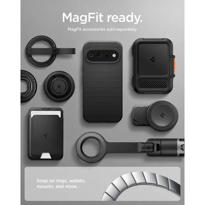 Spigen Liquid Air Mag MagSafe - dėklas Google Pixel 11 Pro (Matte Black)