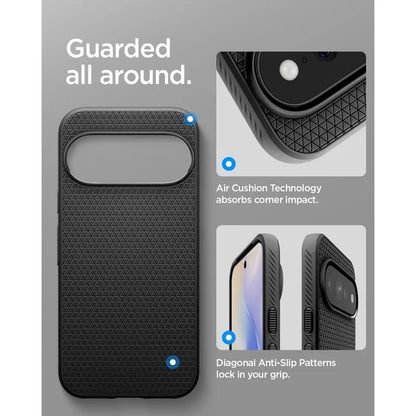 Spigen Liquid Air Mag MagSafe - dėklas Google Pixel 11 Pro (Matte Black)