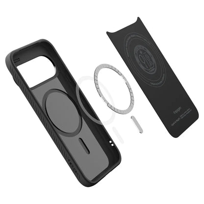 Spigen Liquid Air Mag MagSafe – dėklas Google Pixel 11 Pro XL (matinė juoda)