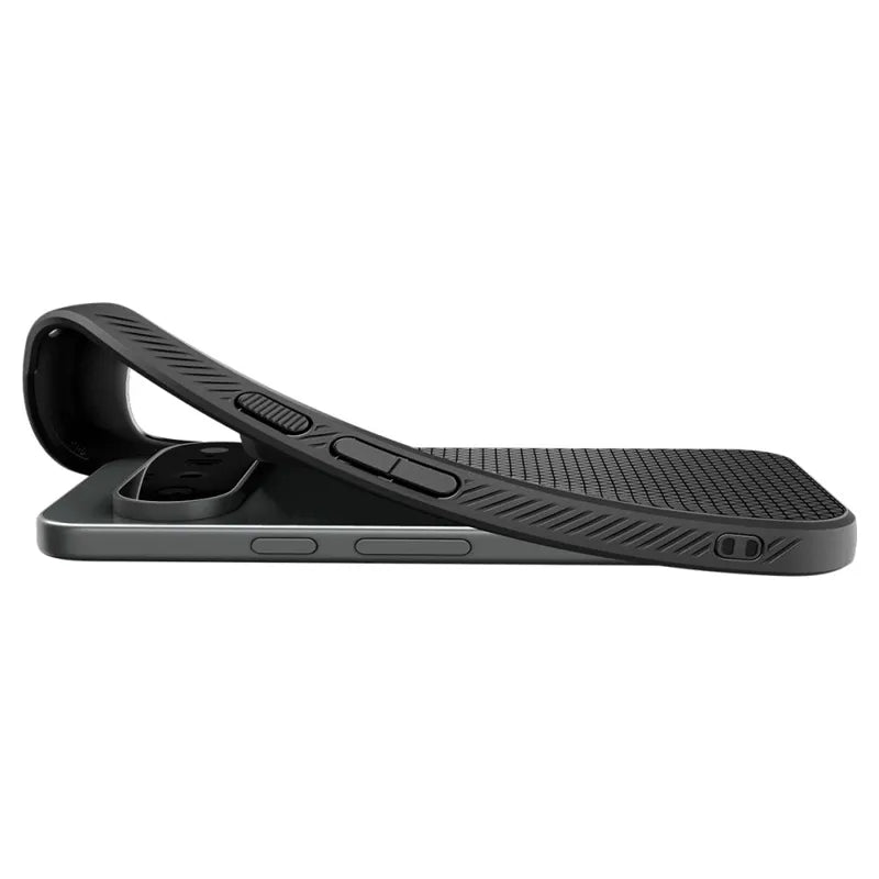 Spigen Liquid Air Mag MagSafe – dėklas Google Pixel 11 telefonui (matinis juodas)