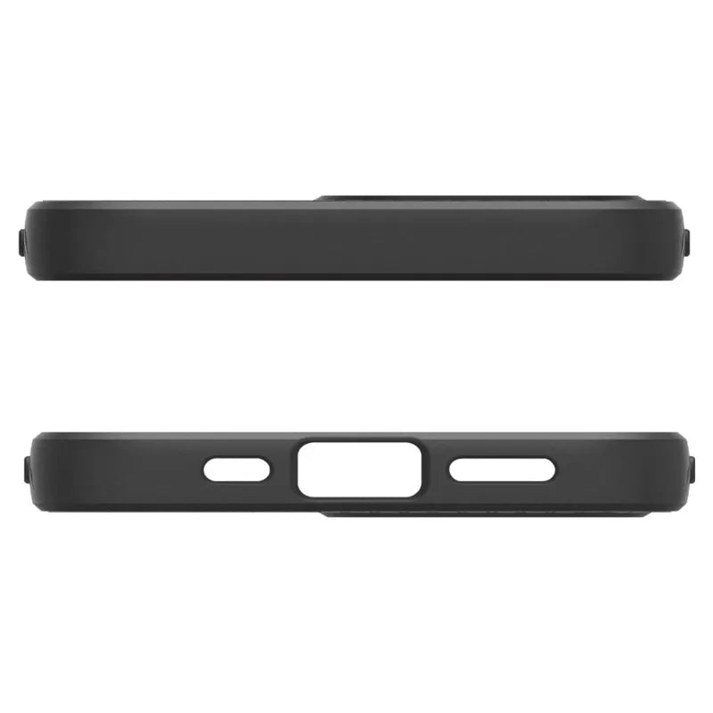 Spigen Liquid Air Mag MagSafe - Dėklas iPhone 17e / 16e (Matinis juodas)