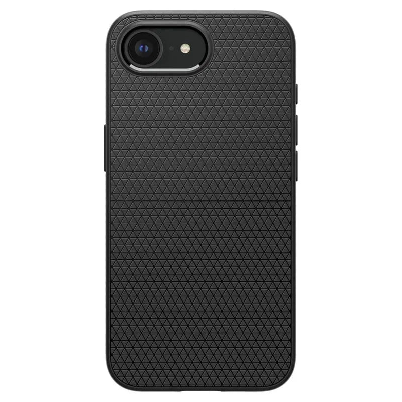 Spigen Liquid Air Mag MagSafe - Dėklas iPhone 17e / 16e (Matinis juodas)