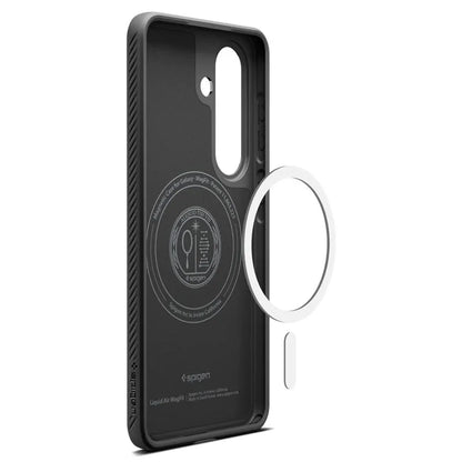 Spigen Liquid Air Mag MagSafe – dėklas Samsung Galaxy S26+ (Matinis juodas)