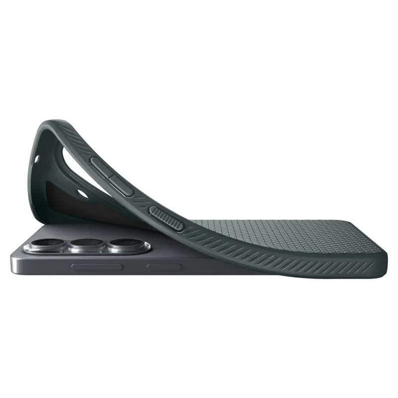 Spigen Liquid Air Mag MagSafe – dėklas, skirtas Samsung Galaxy S26+ (Abyss Green)