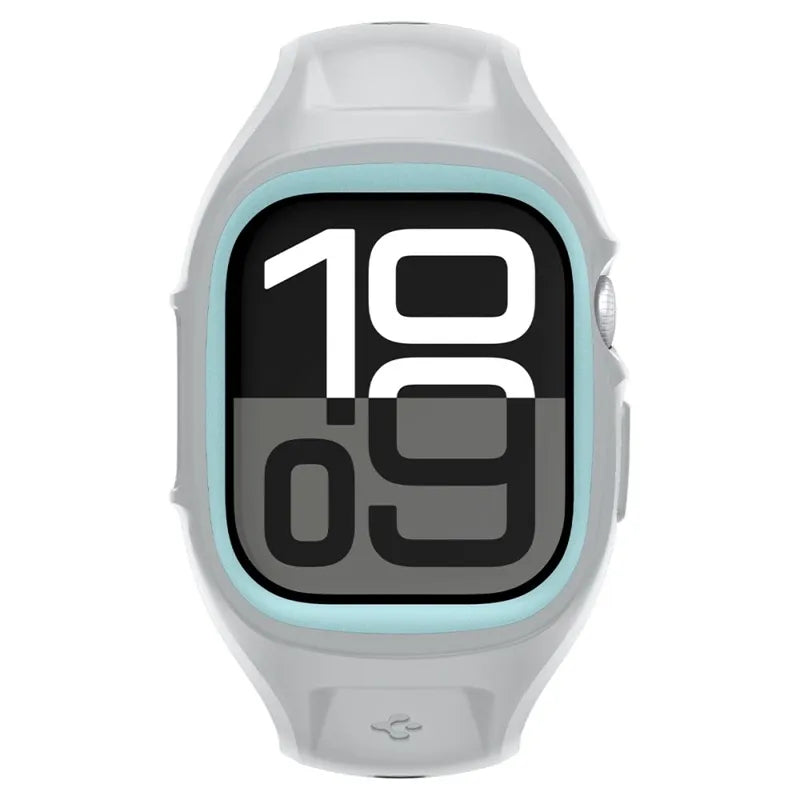 Spigen Liquid Air Pro – apyrankė su dėklu, skirta Apple Watch 10 46 mm (pilka)