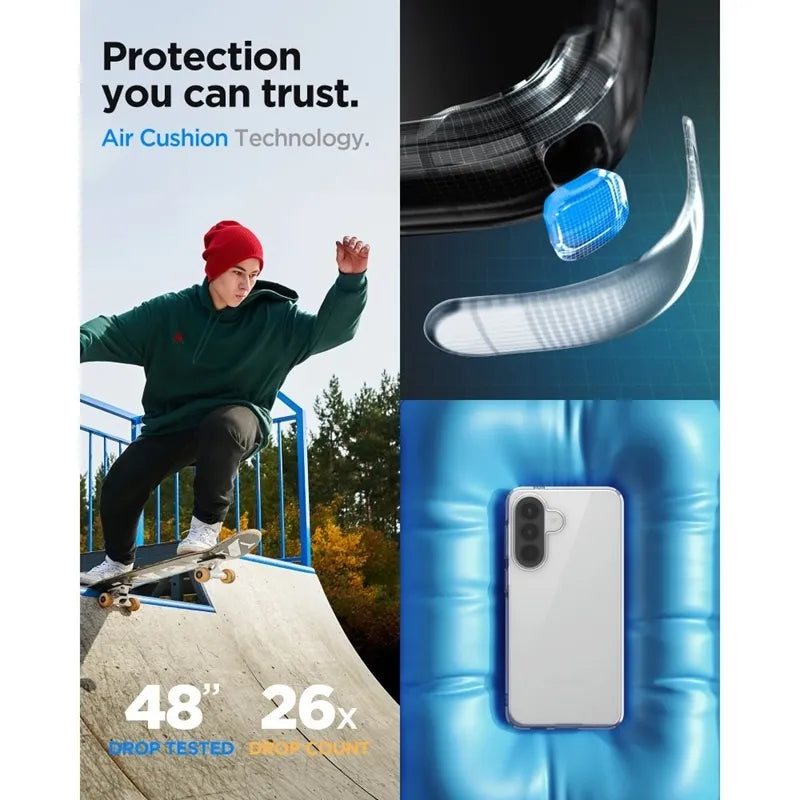 Spigen Liquid Crystal – dėklas „Samsung Galaxy A57 5G“ (skaidrus)