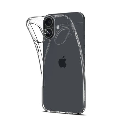 Spigen Liquid Crystal – Dėklas, skirtas „iPhone 16 Plus“ (Skaidrus)