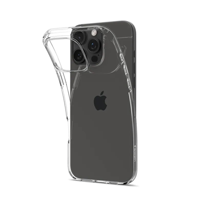 Spigen Liquid Crystal – dėklas, skirtas iPhone 16 Pro (skaidrus)