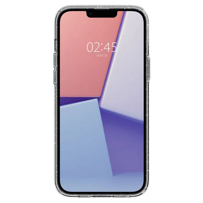 Spigen Liquid Crystal Glitter – dėklas, skirtas „iPhone 15 Plus“ / „iPhone 14 Plus“ (skaidrus)