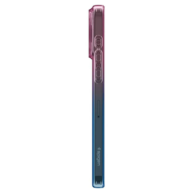 Spigen Liquid Crystal Glitter - dėklas skirtas iPhone 15 Pro (rožinis gradiento atspalvis)
