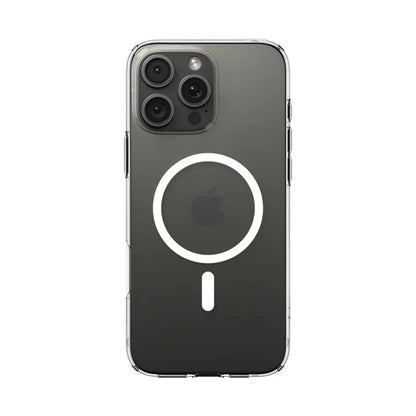 Spigen Liquid Crystal Mag MagSafe – dėklas iPhone 16 Pro (skaidrus)