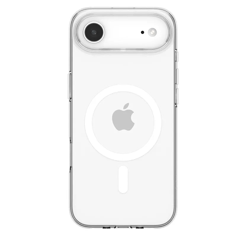 Spigen Liquid Crystal Mag MagSafe - Dėklas iPhone Air (Skaidrus/Baltas)