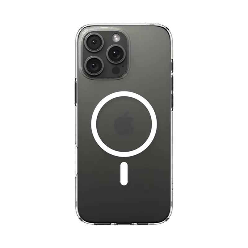 Spigen Liquid Crystal Mag MagSafe - dėklas, skirtas iPhone 16 Pro Max (permatomas)
