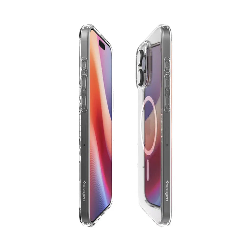 Spigen Liquid Crystal Mag MagSafe - dėklas, skirtas iPhone 16 Pro Max (permatomas)