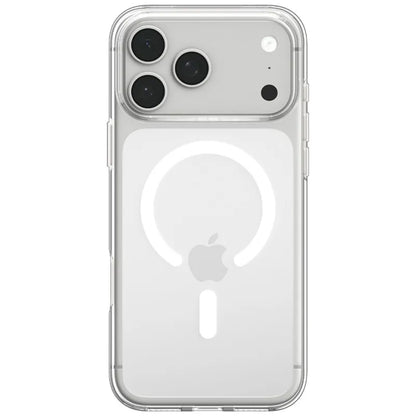 Spigen Liquid Crystal Mag MagSafe – dėklas, skirtas iPhone 18 Pro Max / 17 Pro Max (skaidrus / baltas)