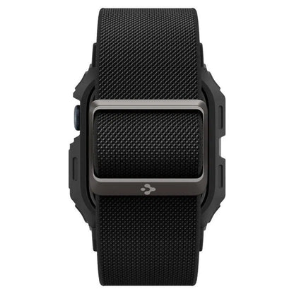 Spigen Lite Fit "Pro" - Dėklas su dirželiu skirtas Apple Watch 10 42 mm (Matinė juoda)