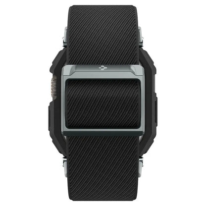 Spigen Lite Fit "Pro" – dėklas su dirželiu, skirtas "Apple Watch Ultra 1/2 49 mm" (matinė juoda)