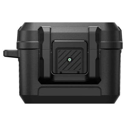 Spigen Lock Fit - Šarvuotas dėklas Apple AirPods Pro 3 (Matte Black)