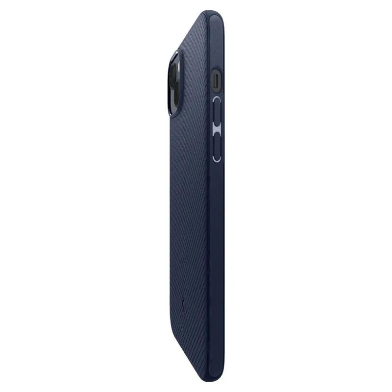 Spigen Mag Armor - dėklas, skirtas „iPhone 14 Plus“ (tamsiai mėlyna)