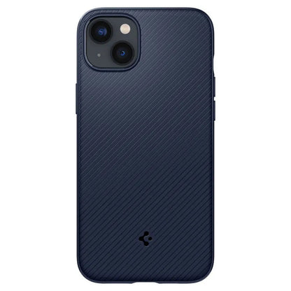 Spigen Mag Armor - dėklas, skirtas „iPhone 14 Plus“ (tamsiai mėlyna)