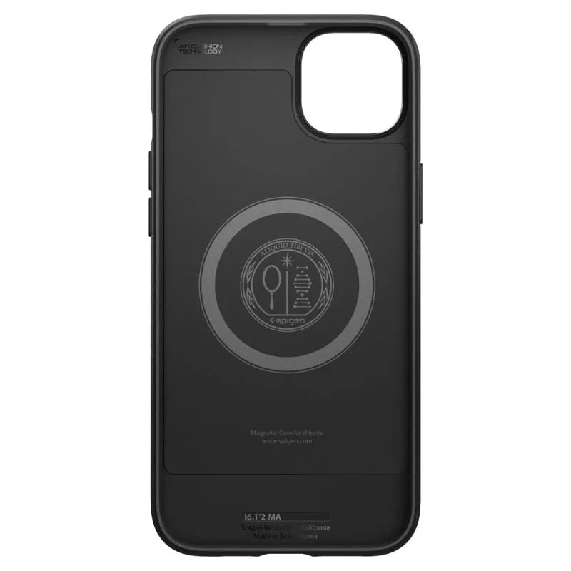 Spigen Mag Armor – dėklas skirtas iPhone 15 Plus / iPhone 14 Plus (juodas)