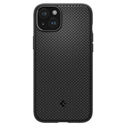 Spigen Mag Armor MagSafe – dėklas skirtas iPhone 15 (juodas, matinis)