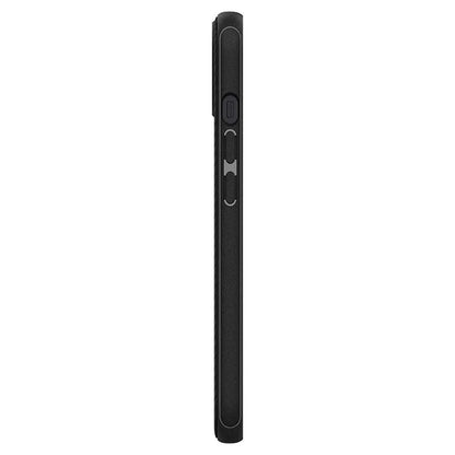Spigen Mag Armor MagSafe – „iPhone 13“ dėklas (matinė juoda)