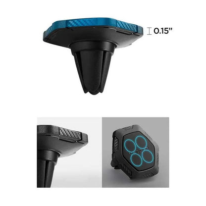 Spigen magnetinis automobilio laikiklis QS11 - Automobilio laikiklis (juodas)
