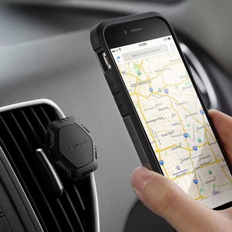 Spigen magnetinis automobilio laikiklis QS11 - Automobilio laikiklis (juodas)