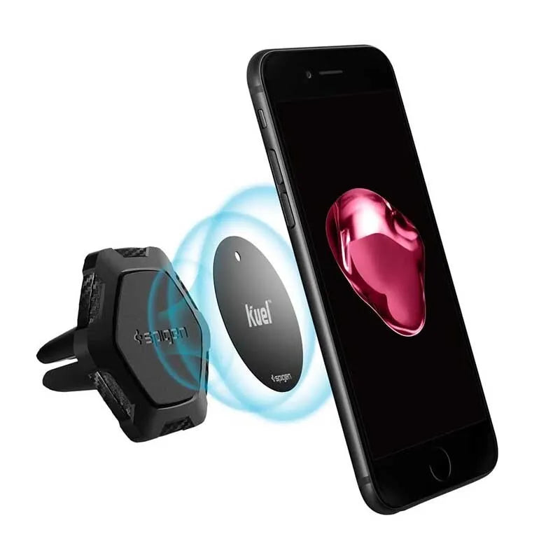 Spigen magnetinis automobilio laikiklis QS11 - Automobilio laikiklis (juodas)