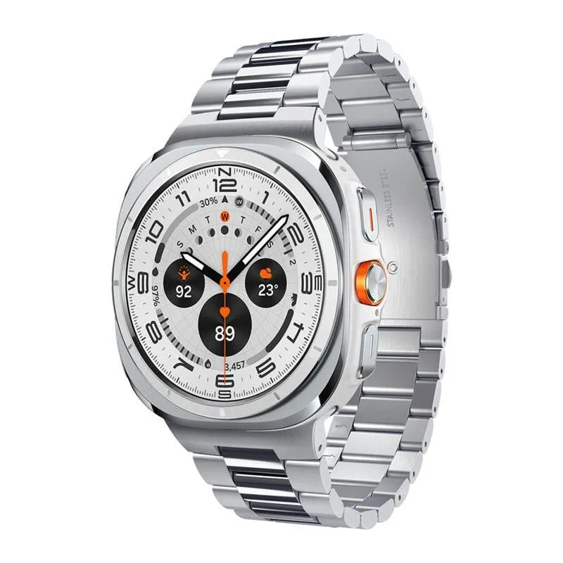 Spigen Modern Fit Band – apyrankė Samsung Galaxy Watch Ultra 47 mm (sidabrinė)