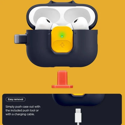 Spigen Nano Pop - Dėklas Apple AirPods Pro 3 (Mėlynių tamsiai mėlynas)