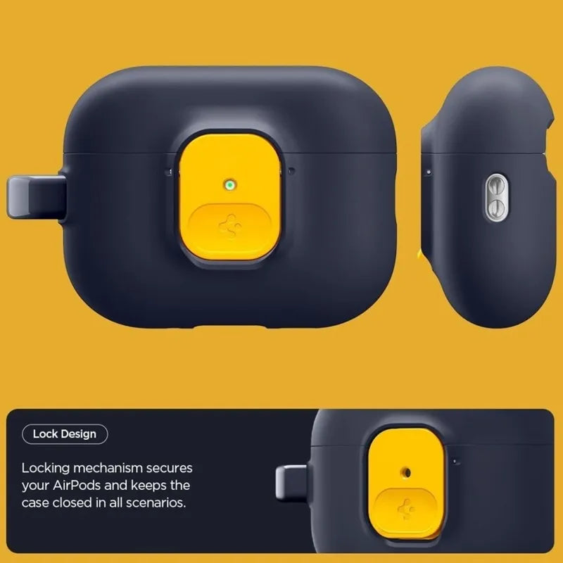 Spigen Nano Pop - Dėklas Apple AirPods Pro 3 (Mėlynių tamsiai mėlynas)