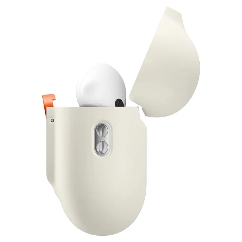 Spigen Nano Pop – dėklas Apple AirPods Pro 3 (Oranžinės smėlio spalvos)