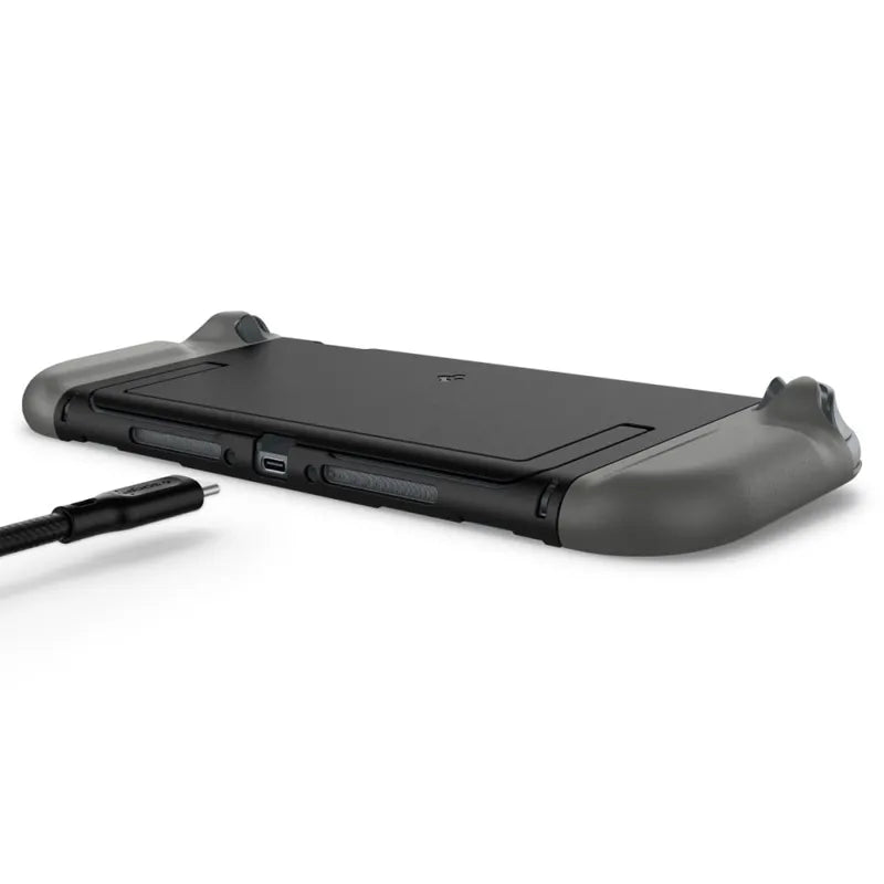 Spigen Nano Pop - Dėklas Nintendo Switch 2 (Juodasis sezamas)