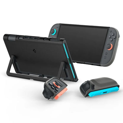 Spigen Nano Pop - Dėklas Nintendo Switch 2 (Juodasis sezamas)