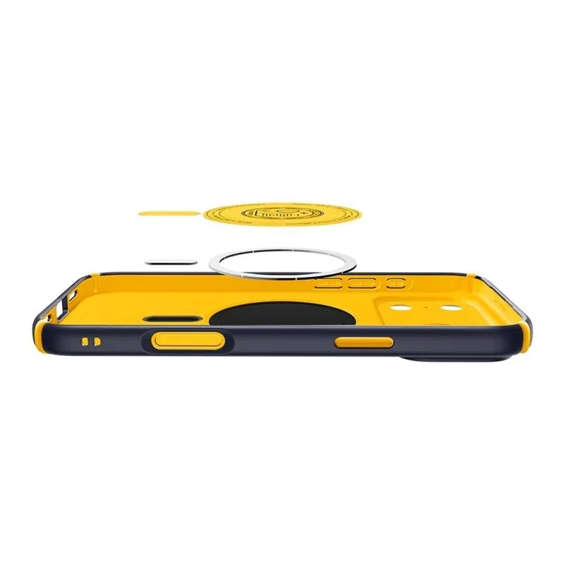 Spigen Nano Pop Hybrid Mag MagSafe dėklas iPhone 17 Pro Max (Mėlynių naktis)