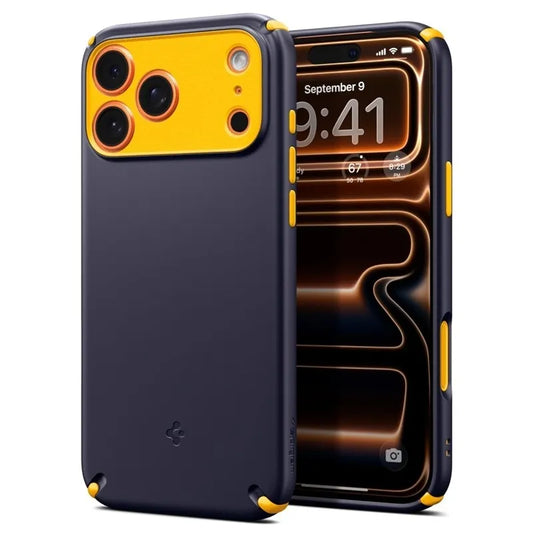 Spigen Nano Pop Hybrid Mag MagSafe dėklas iPhone 17 Pro Max (Mėlynių naktis)