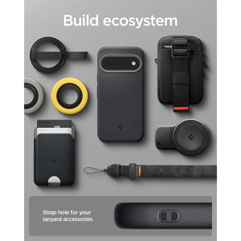 Spigen Nano Pop Mag MagSafe - dėklas Google Pixel 11 (juoda)
