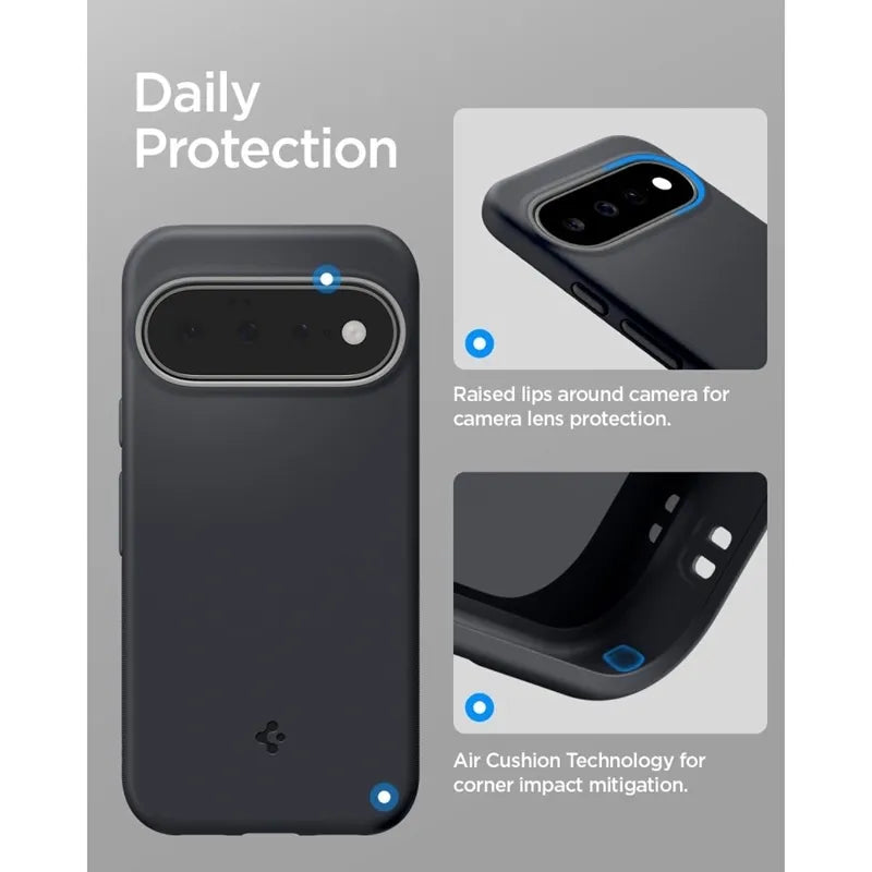 Spigen Nano Pop Mag MagSafe - dėklas Google Pixel 11 (juoda)
