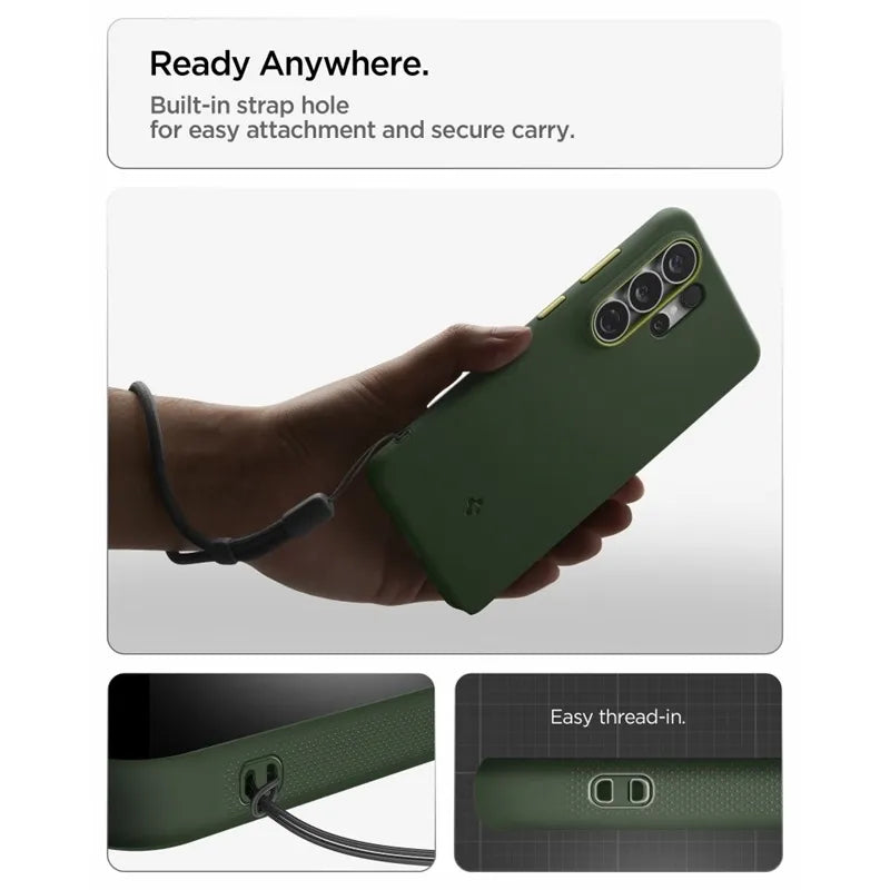 Spigen Nano Pop Mag MagSafe - dėklas Samsung Galaxy S26 Ultra (Avo Green)