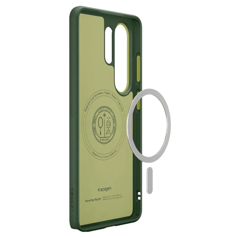 Spigen Nano Pop Mag MagSafe - dėklas Samsung Galaxy S26 Ultra (Avo Green)