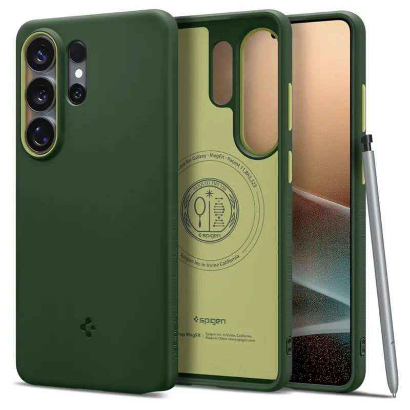 Spigen Nano Pop Mag MagSafe - dėklas Samsung Galaxy S26 Ultra (Avo Green)