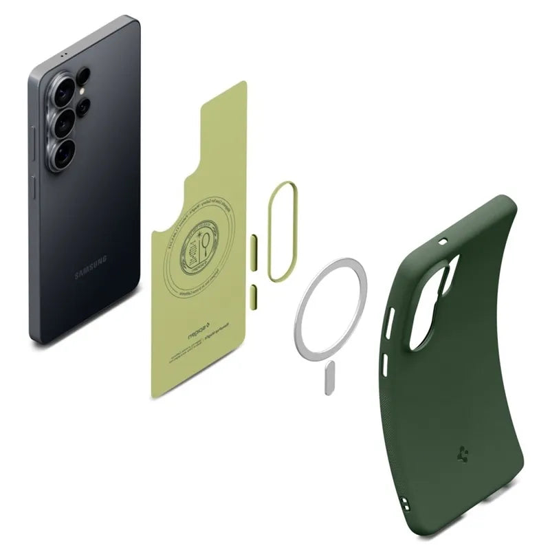 Spigen Nano Pop Mag MagSafe - dėklas Samsung Galaxy S26 Ultra (Avo Green)