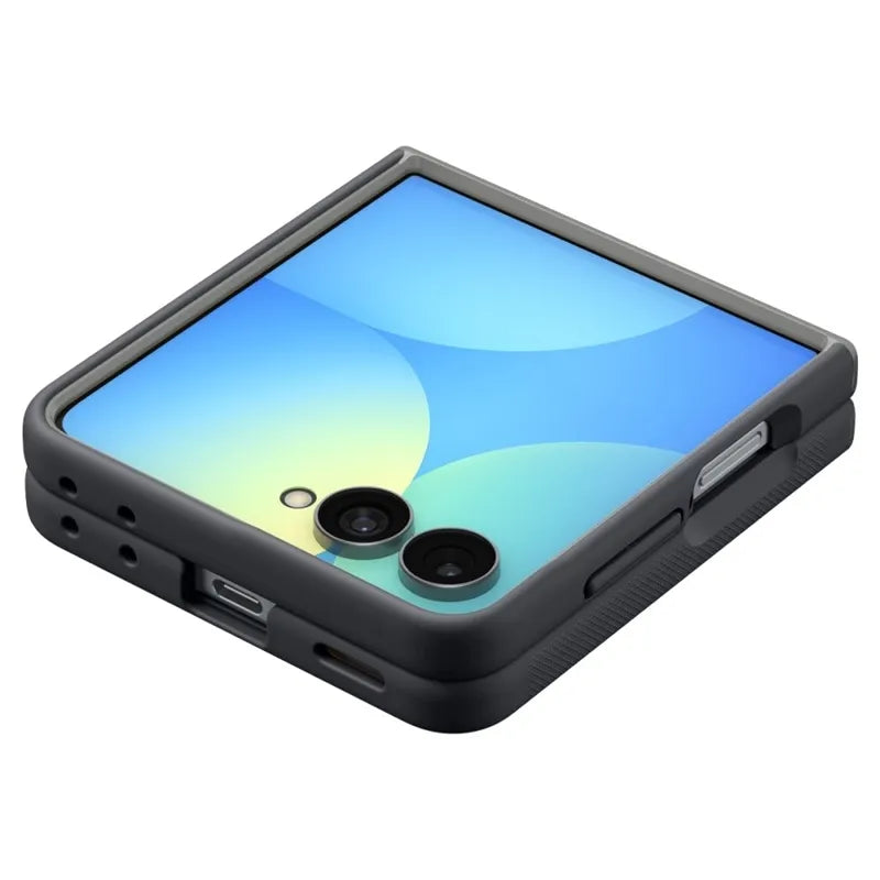 Spigen Nano Pop Mag MagSafe – dėklas Samsung Galaxy Z Flip 8 (Black Sesame)