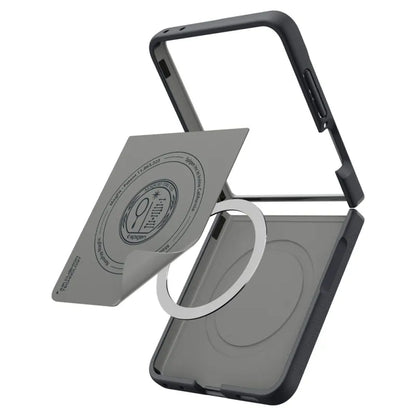 Spigen Nano Pop Mag MagSafe – dėklas Samsung Galaxy Z Flip 8 (Black Sesame)