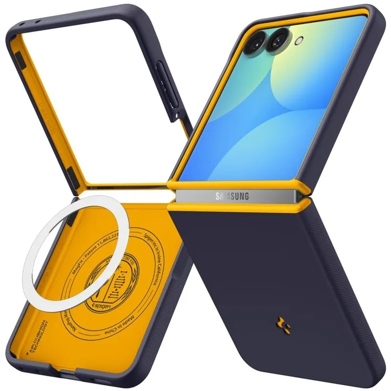 Spigen Nano Pop Mag MagSafe – dėklas Samsung Galaxy Z Flip 8 (Blueberry Navy)